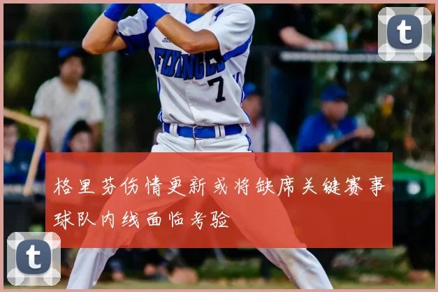 格里芬伤情更新或将缺席关键赛事球队内线面临考验